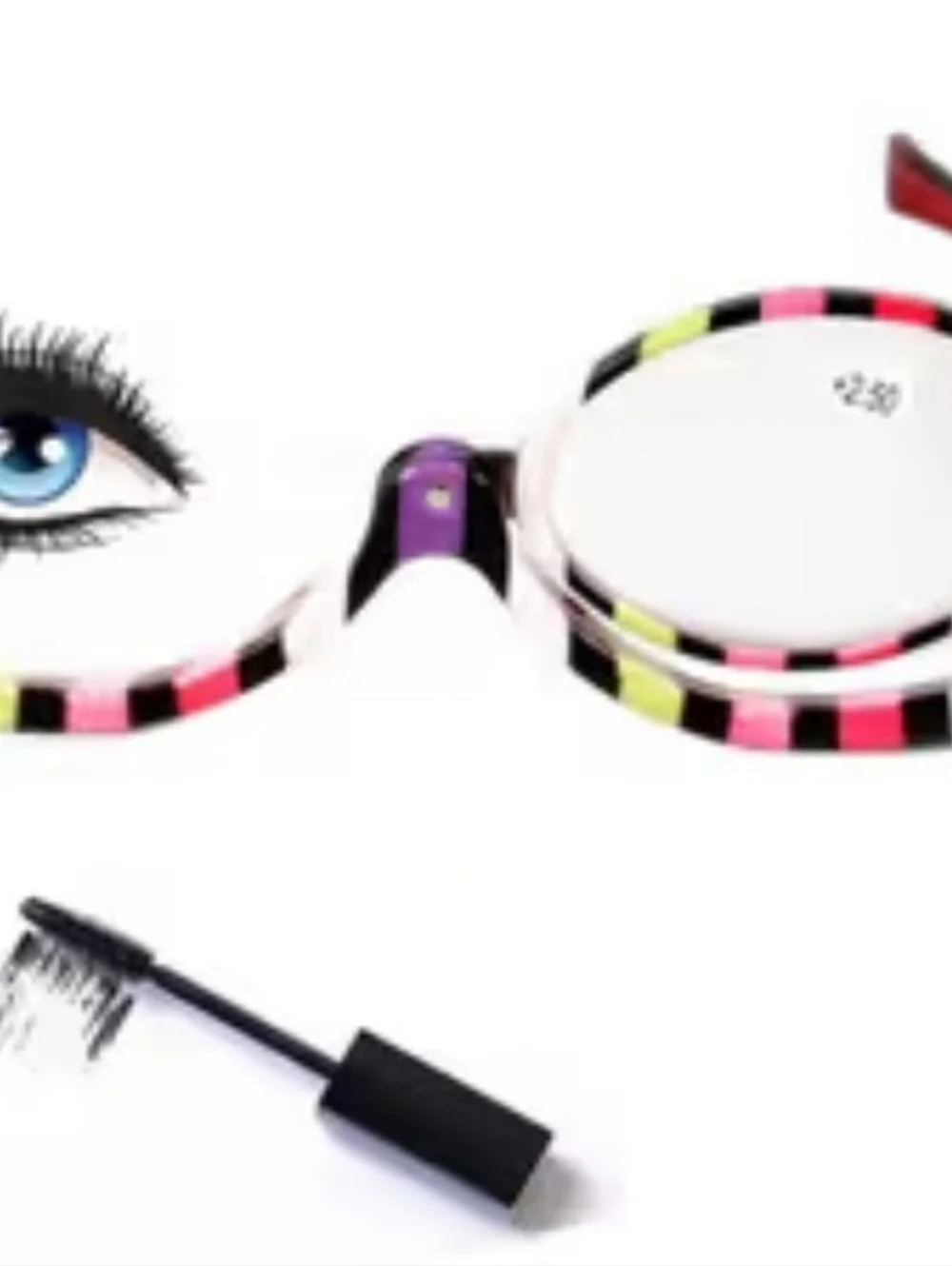 Magnified Makeup Application Glasses - Multicolor